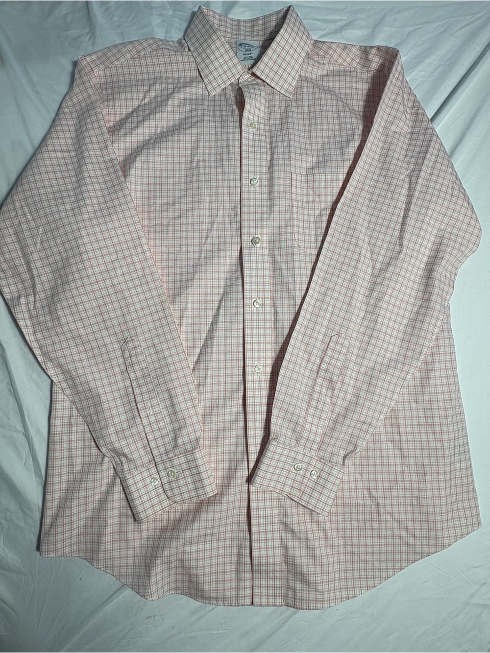 Brooks Brothers Regent cotton long sleeves men shirt